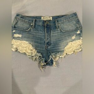Abercrombie Jean Shorts